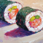 sushi roll #1 9×12
