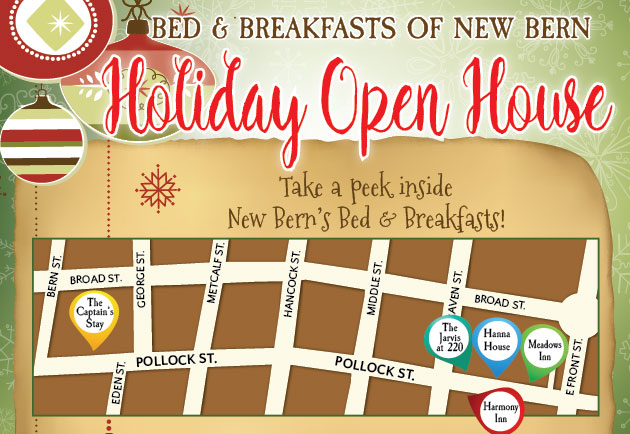 Bed & Breakfasts of New Bern Holiday Open House