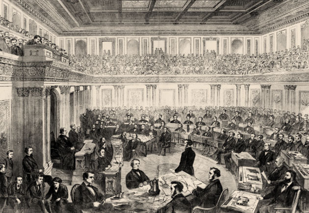 That other impeachment drama, 1868