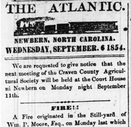 1854 news from the “The Atlantic”