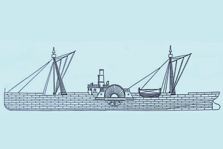 Blockade Runner Sunk by New Berne