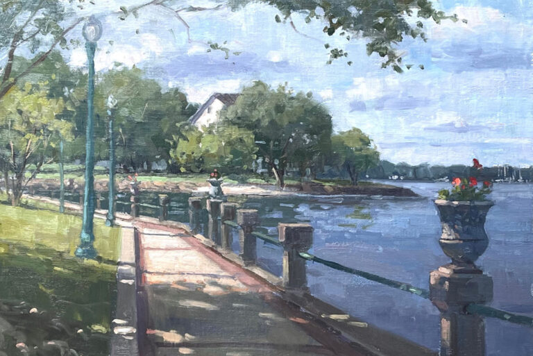 Plein Air New Bern: Looking Backwards & Gazing Forward