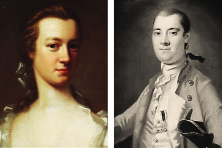 The Tryons Visit at Christmas 1764