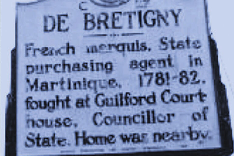 A Frenchman in Revolutionary New Bern