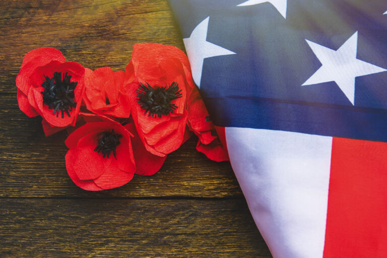 Memorial Day … the Poppy Red and Honoring Those Who Died Serving Our Country
