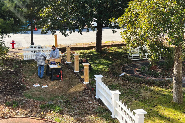 One Window, One Shutter, and a Fence at a Time…