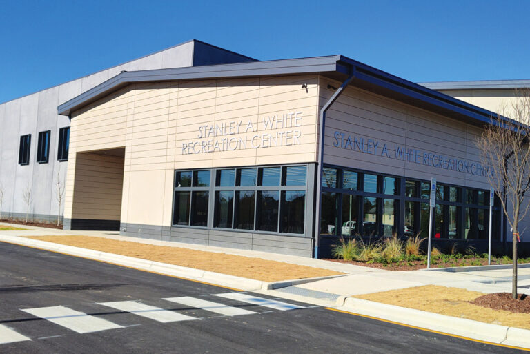 The New Stanley A. White Recreation Center