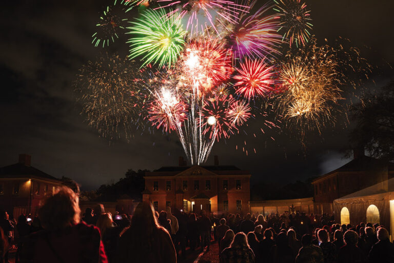 Candlelight, Holidays and Welcoming the New Year at Tryon Palace 