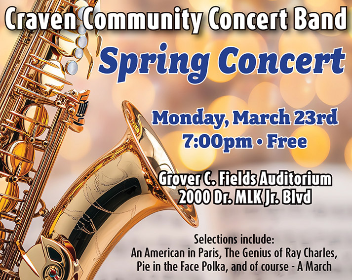 Craven Community Concert Band Spring Concert
