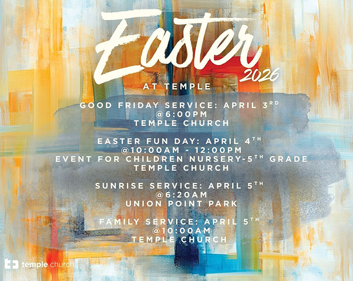 Easter at Temple
