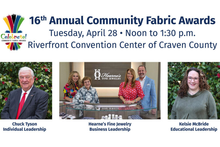 Craven CC Foundation Announces 2026 Community Fabric Award Recipients