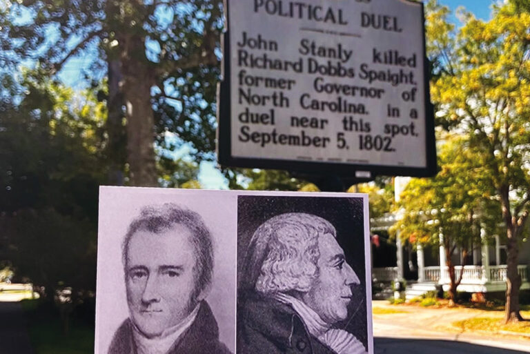 Eyewitness Account of the Stanly-Spaight Duel
